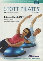 Stott Pilates Pro Series Intermediate Bosu DVD Moira Merrithew