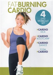 Fat Burning Cardio 4 DVD Set