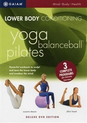 Lower Body Conditioning Yoga Balanceball & Pilates DVD - Suzanne Deason ...