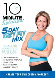 10 Minute Solution 5 Day Get Fit Mix DVD With Amy Bento